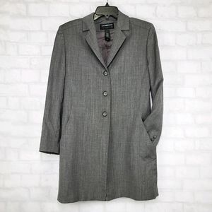 Liz Claiborne | Lightweight Grey Wool Jacket - Sz6